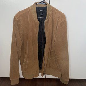 Men's Corduroy Bomber Jacket LARGE